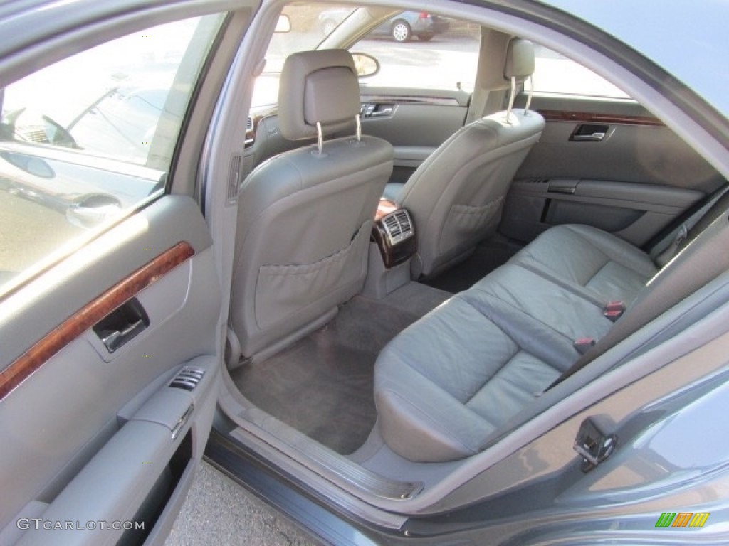 2008 S 550 Sedan - Flint Grey Metallic / Grey/Dark Grey photo #19