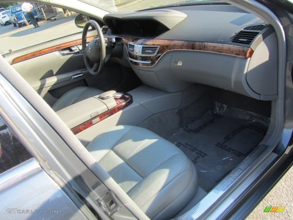 2008 S 550 Sedan - Flint Grey Metallic / Grey/Dark Grey photo #21