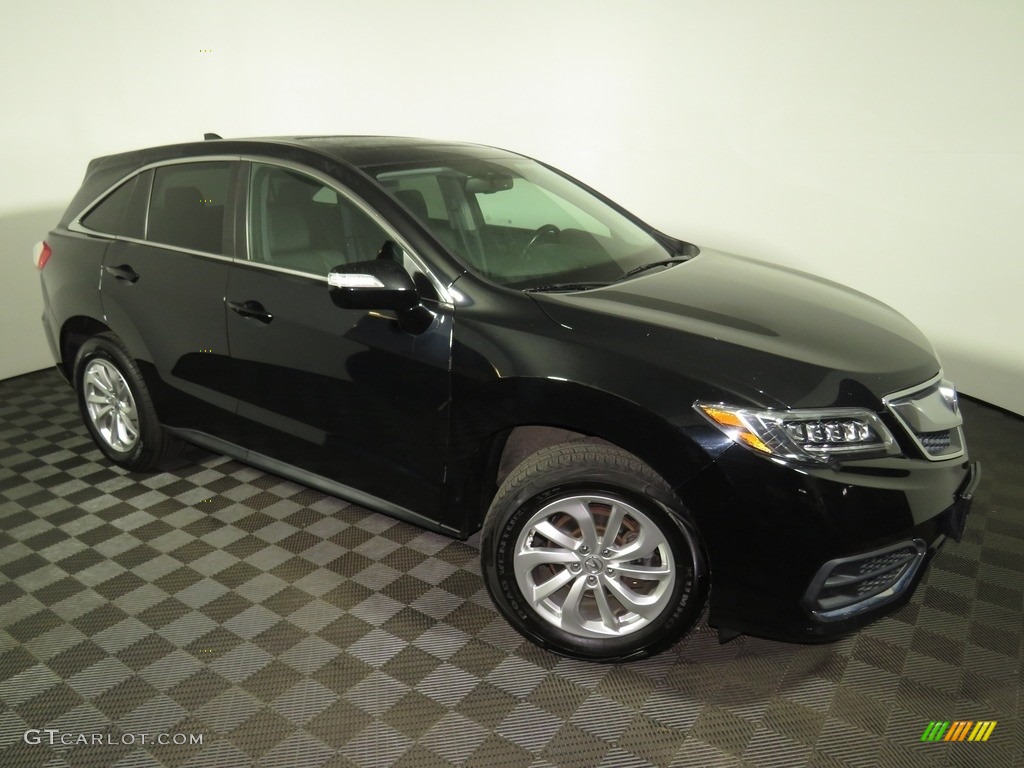 Crystal Black Pearl 2017 Acura RDX AWD Exterior Photo #138947486