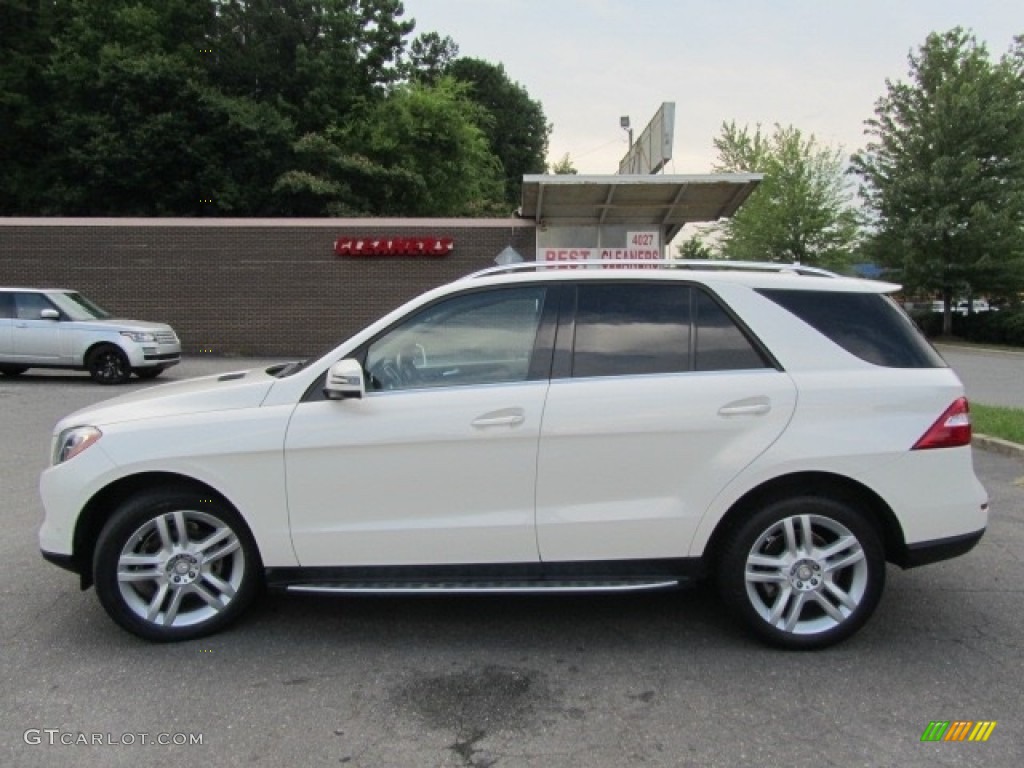 2014 ML 350 - Diamond White Metallic / Almond Beige photo #7