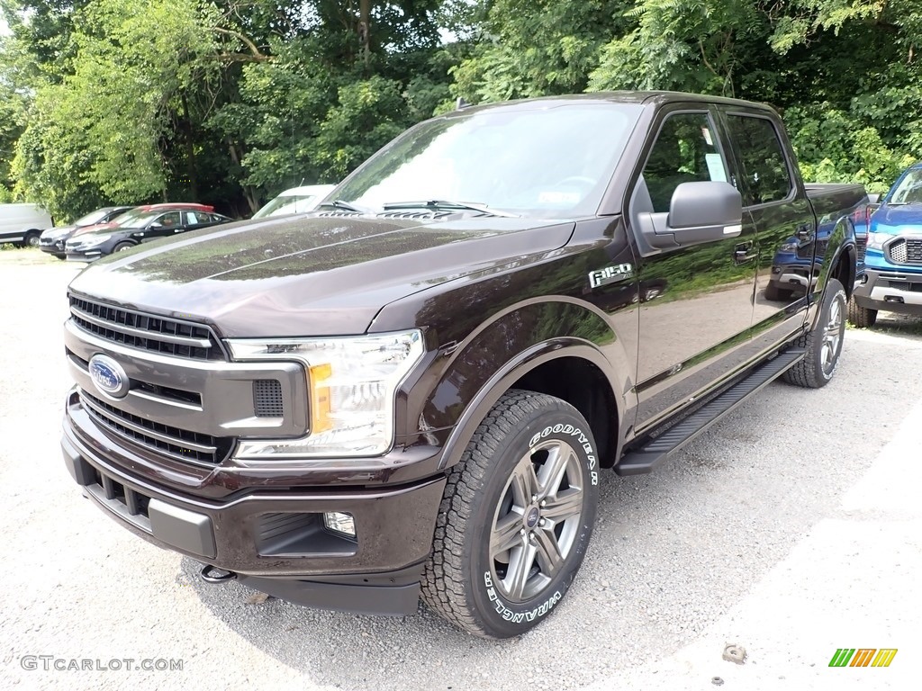2020 F150 XLT SuperCrew 4x4 - Magma Red / Black photo #5