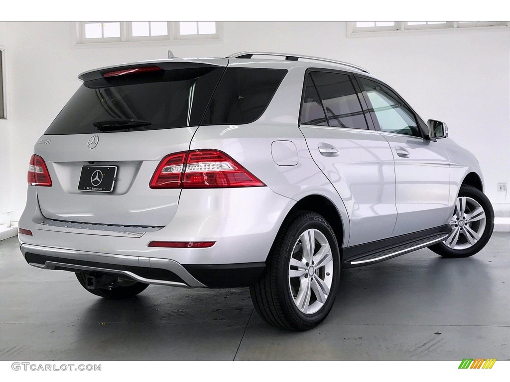 Iridium Silver Metallic 2015 Mercedes-Benz ML 350 Exterior Photo #138948077