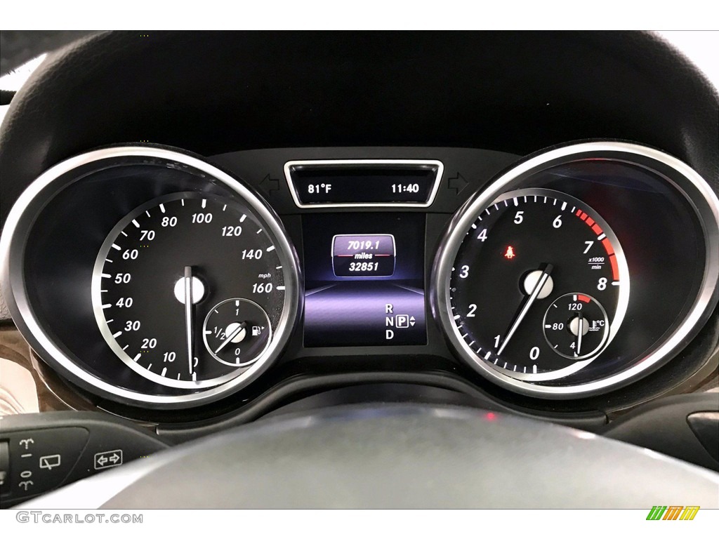 2015 Mercedes-Benz ML 350 Gauges Photo #138948140