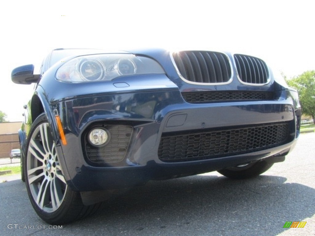 2013 X5 xDrive 35i Sport Activity - Deep Sea Blue Metallic / Oyster photo #2
