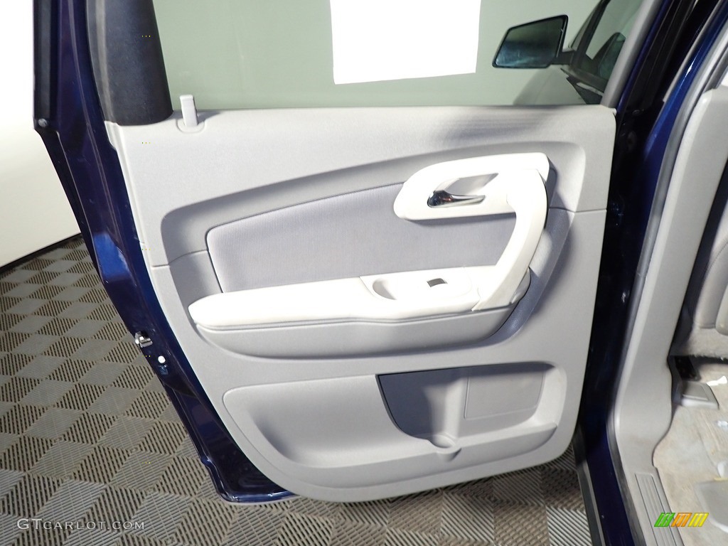 2011 Traverse LS AWD - Dark Blue Metallic / Dark Gray/Light Gray photo #21