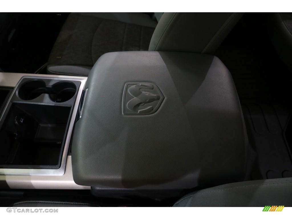 2014 1500 SLT Crew Cab 4x4 - Black / Black/Diesel Gray photo #14