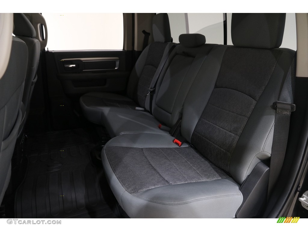 2014 1500 SLT Crew Cab 4x4 - Black / Black/Diesel Gray photo #18
