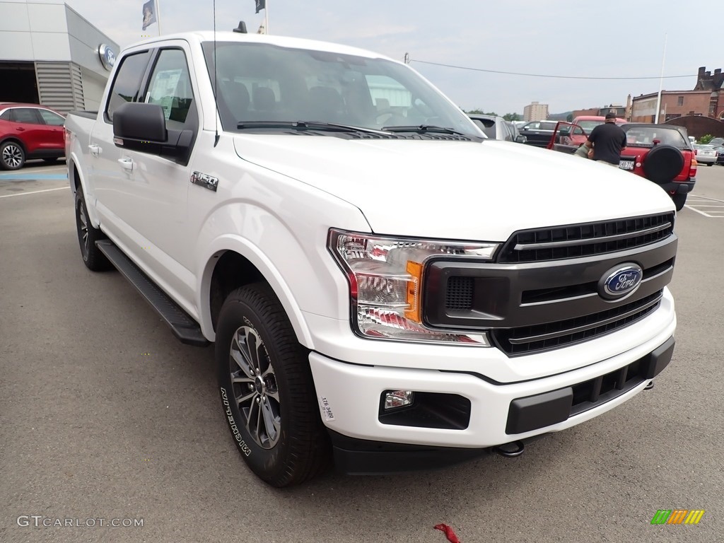 2020 F150 XLT SuperCrew 4x4 - Oxford White / Black photo #5