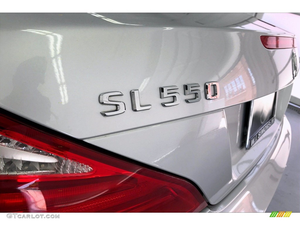 2013 SL 550 Roadster - Iridium Silver Metallic / Red/Black photo #25