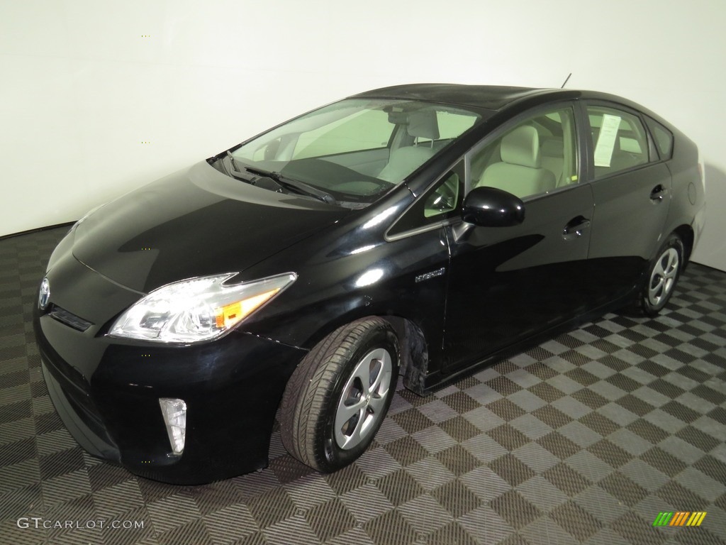 2015 Prius Two Hybrid - Black / Misty Gray photo #7