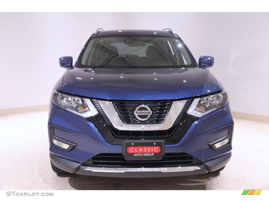 2019 Rogue S AWD - Caspian Blue / Charcoal photo #2