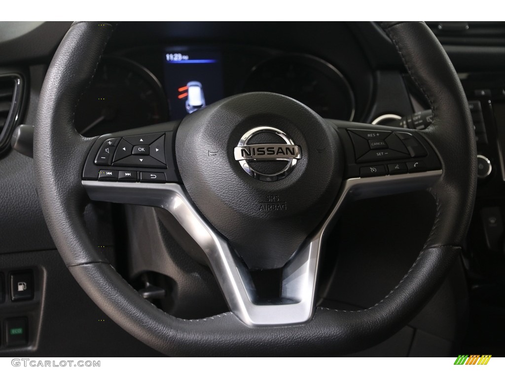 2019 Rogue S AWD - Caspian Blue / Charcoal photo #7
