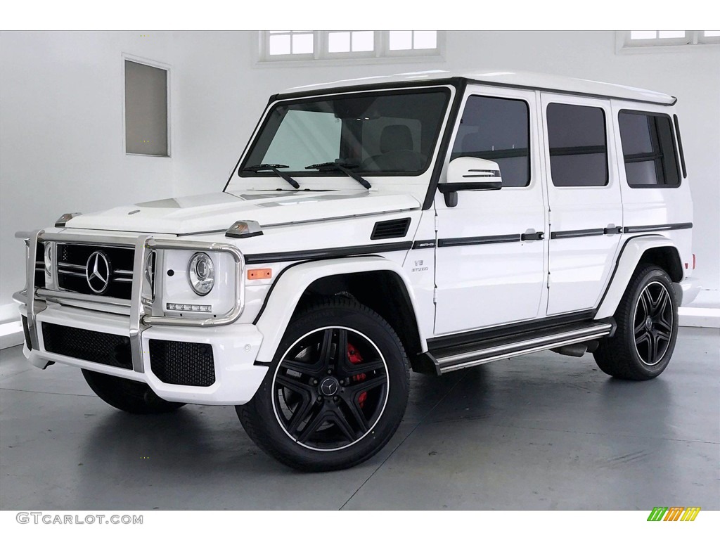 Polar White 2017 Mercedes-Benz G 63 AMG Exterior Photo #138951017