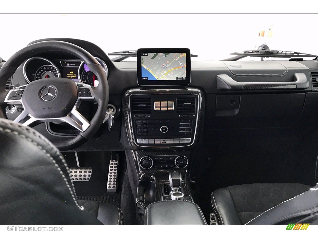 2017 Mercedes-Benz G 63 AMG designo Black Dashboard Photo #138951080