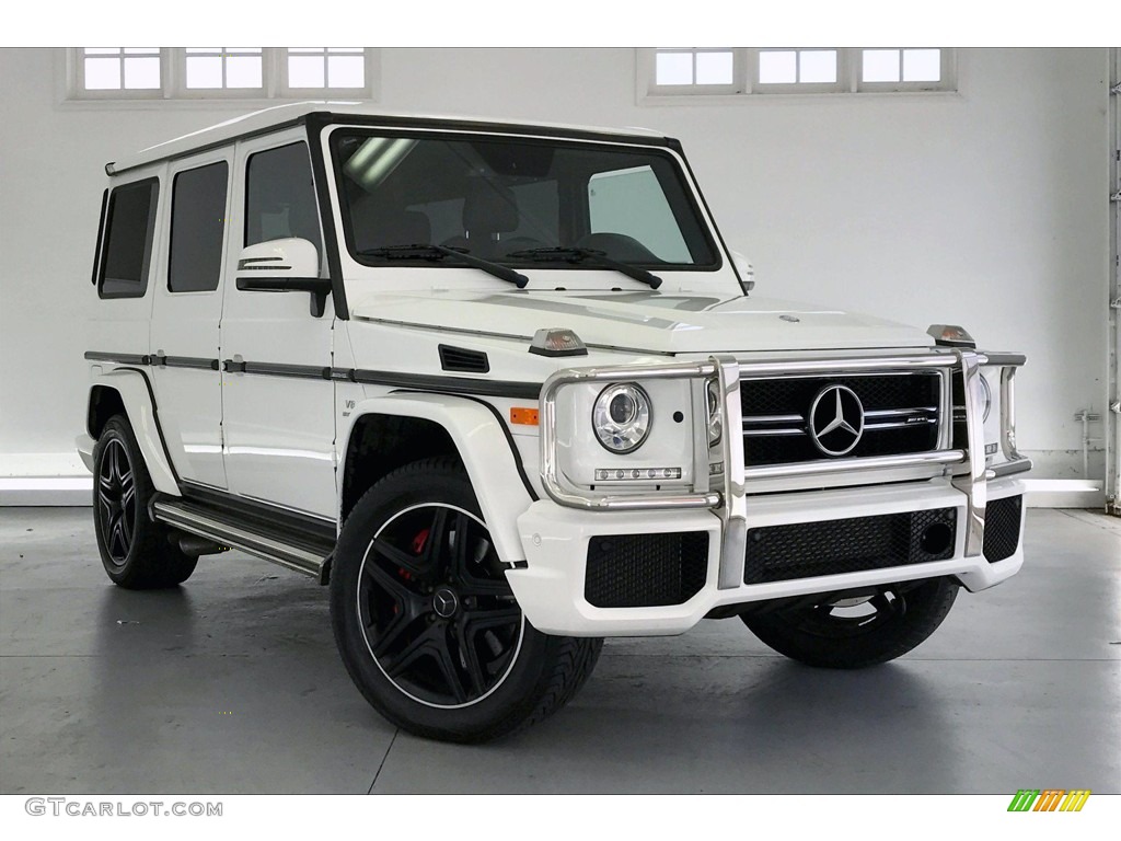 Polar White 2017 Mercedes-Benz G 63 AMG Exterior Photo #138951296