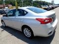 2017 Brilliant Silver Nissan Sentra SV  photo #3