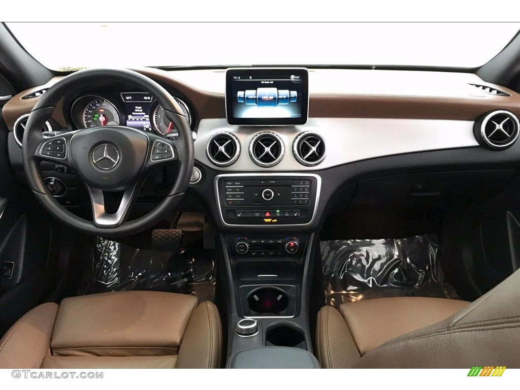 2016 Mercedes-Benz GLA 250 Brown Dashboard Photo #138952333