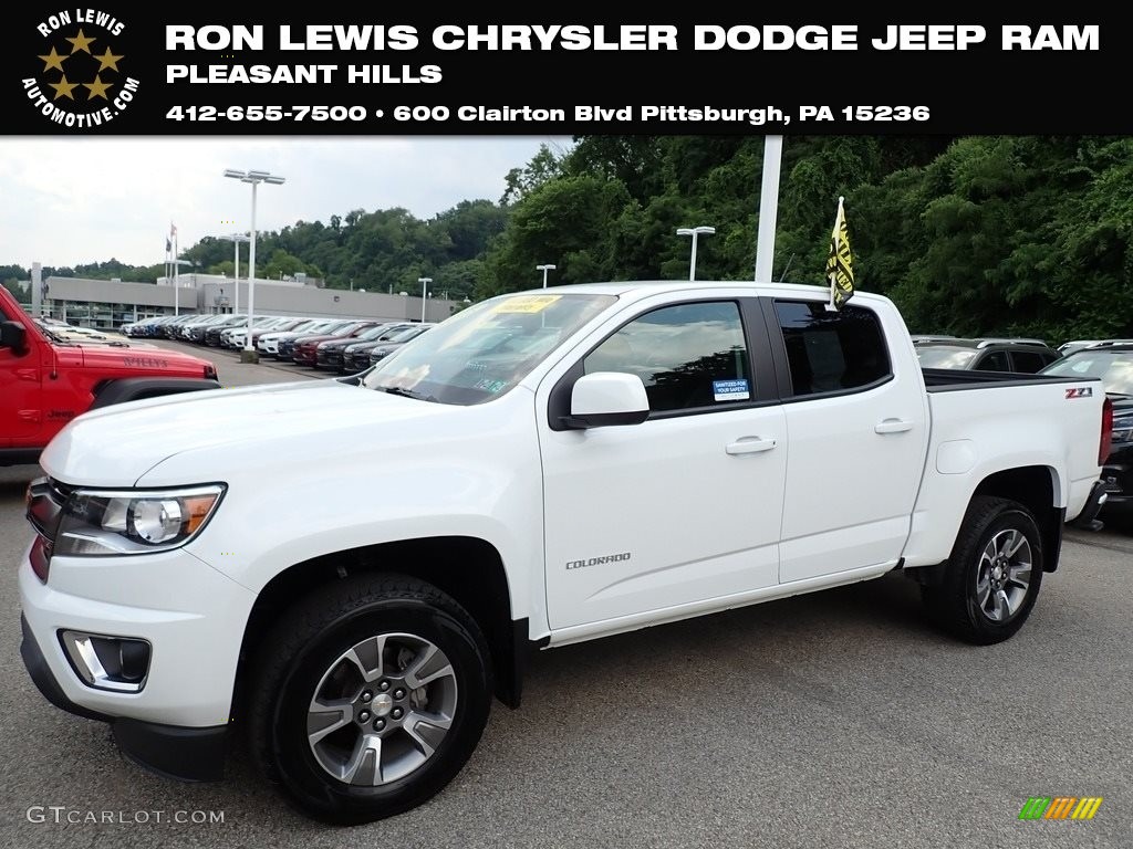 Summit White Chevrolet Colorado