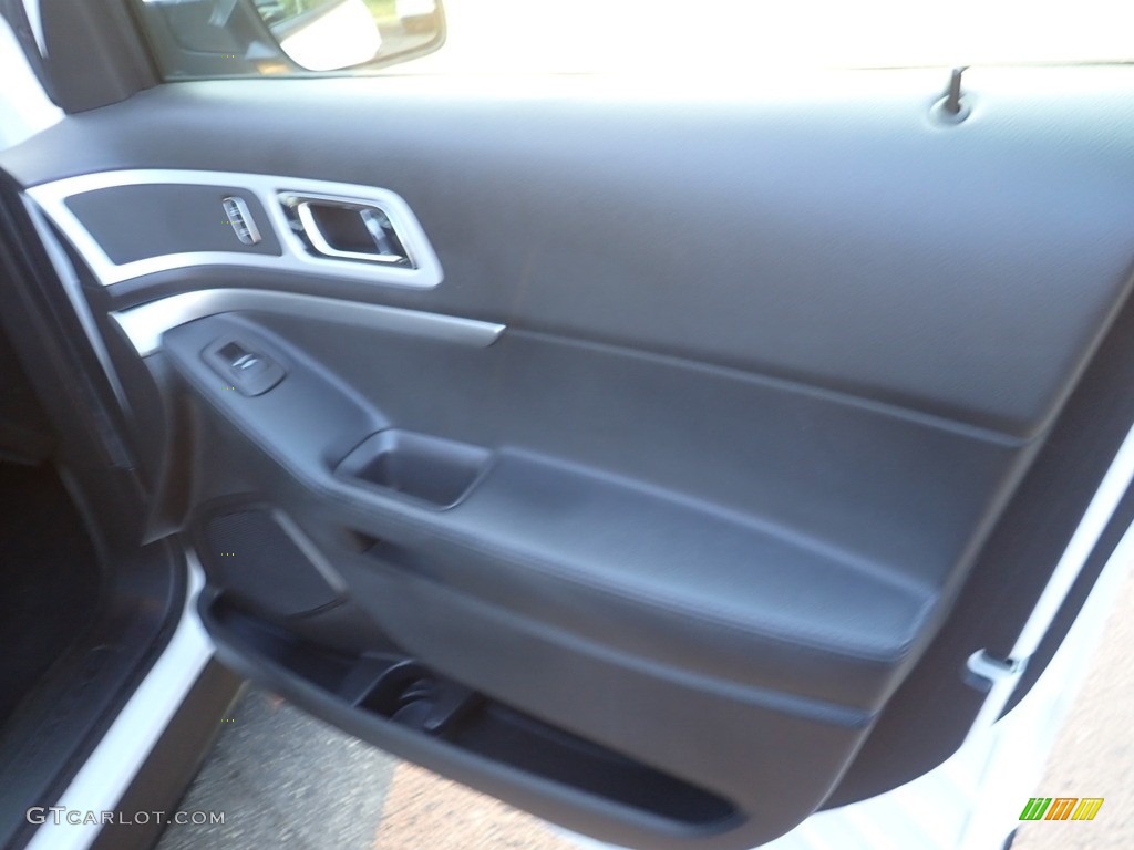 2015 Explorer XLT 4WD - White Platinum / Charcoal Black photo #13