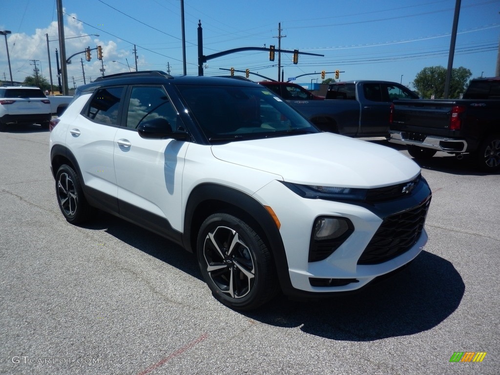 Summit White 2021 Chevrolet Trailblazer RS Exterior Photo 138953447