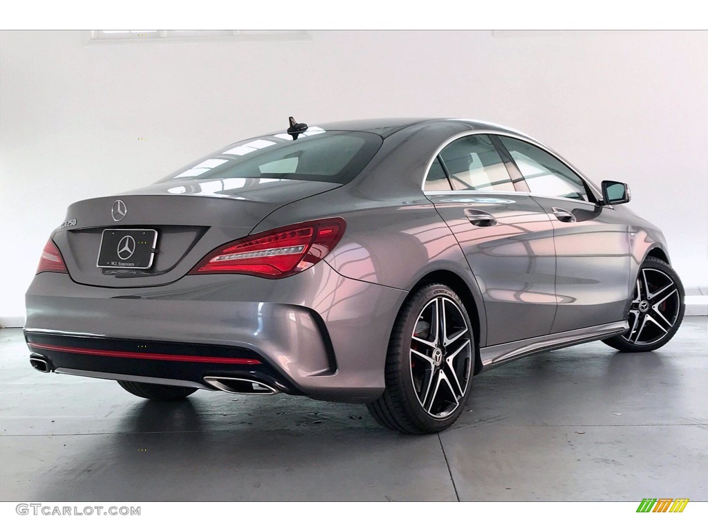 2018 CLA 250 Coupe - Mountain Grey Metallic / Black photo #16