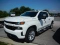 2020 Summit White Chevrolet Silverado 1500 Custom Crew Cab 4x4  photo #1