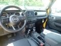 Black 2020 Jeep Wrangler Unlimited Willys 4x4 Dashboard