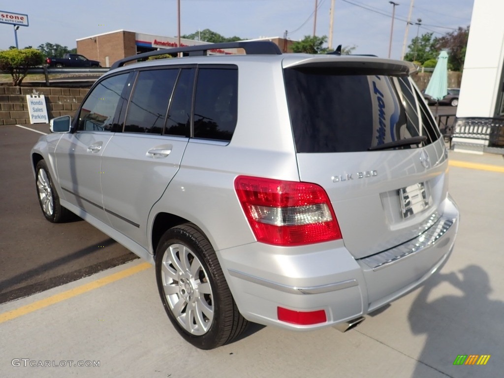 2012 GLK 350 4Matic - Iridium Silver Metallic / Black photo #3
