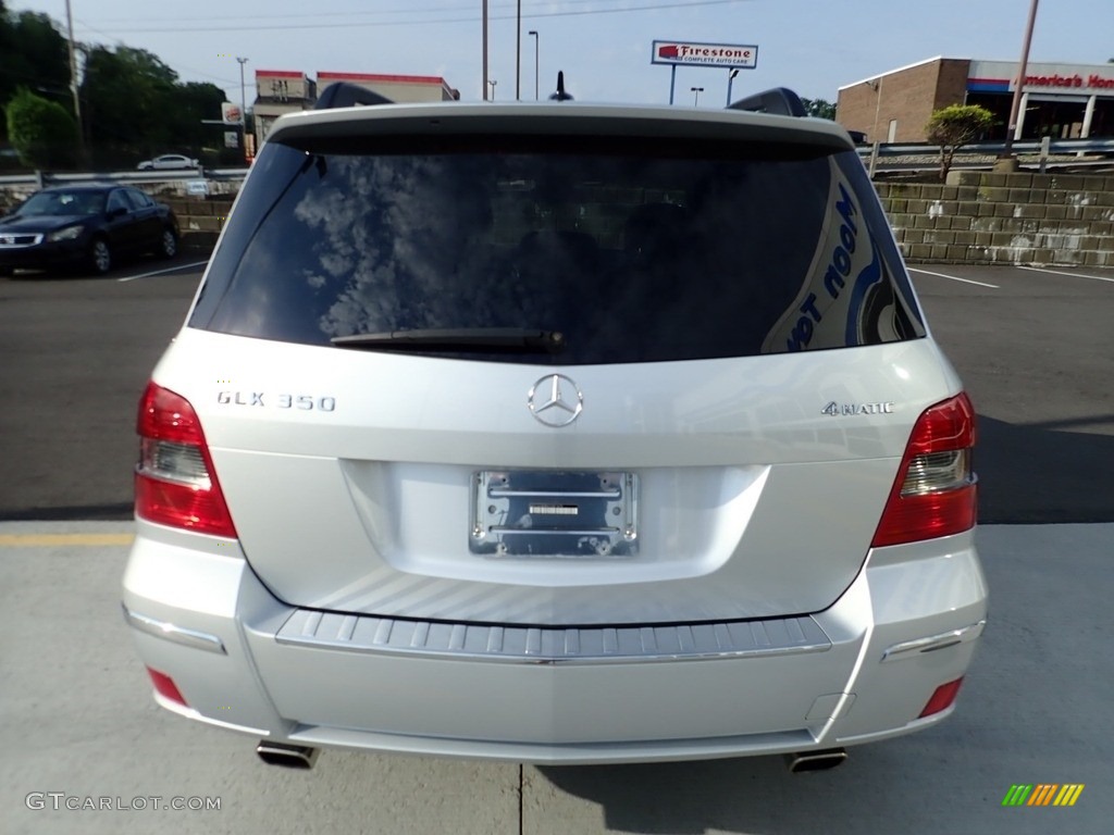 2012 GLK 350 4Matic - Iridium Silver Metallic / Black photo #4