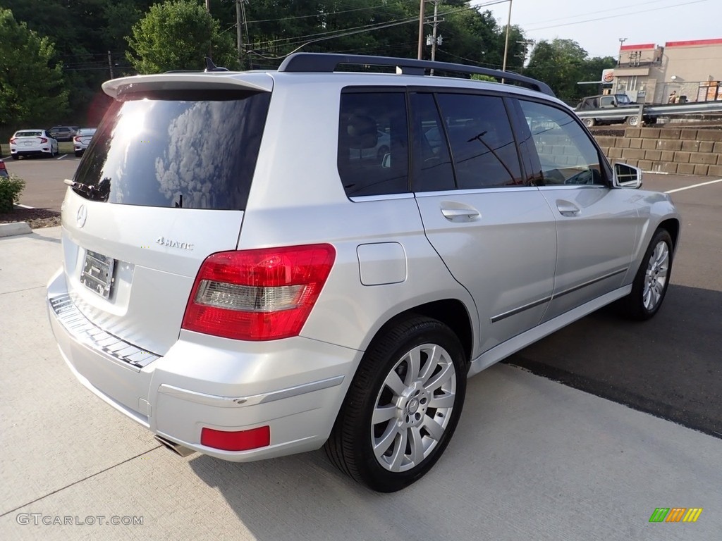 2012 GLK 350 4Matic - Iridium Silver Metallic / Black photo #6