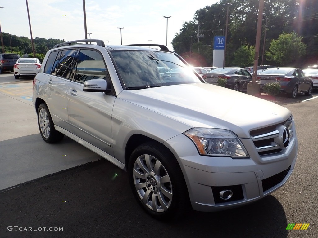 2012 GLK 350 4Matic - Iridium Silver Metallic / Black photo #8
