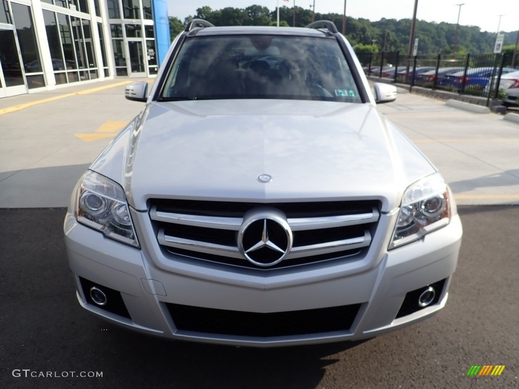 2012 GLK 350 4Matic - Iridium Silver Metallic / Black photo #9