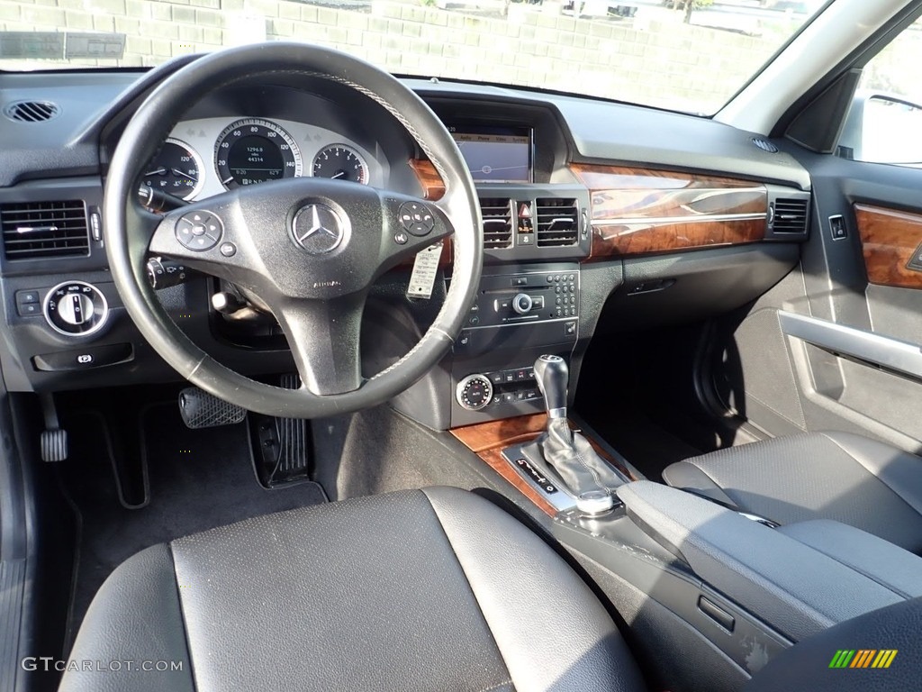 2012 GLK 350 4Matic - Iridium Silver Metallic / Black photo #17