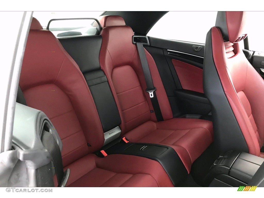 2017 E 400 Cabriolet - Polar White / Red/Black photo #13