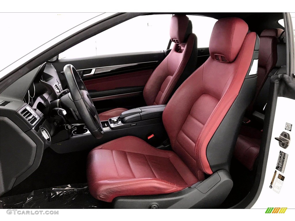 2017 E 400 Cabriolet - Polar White / Red/Black photo #14