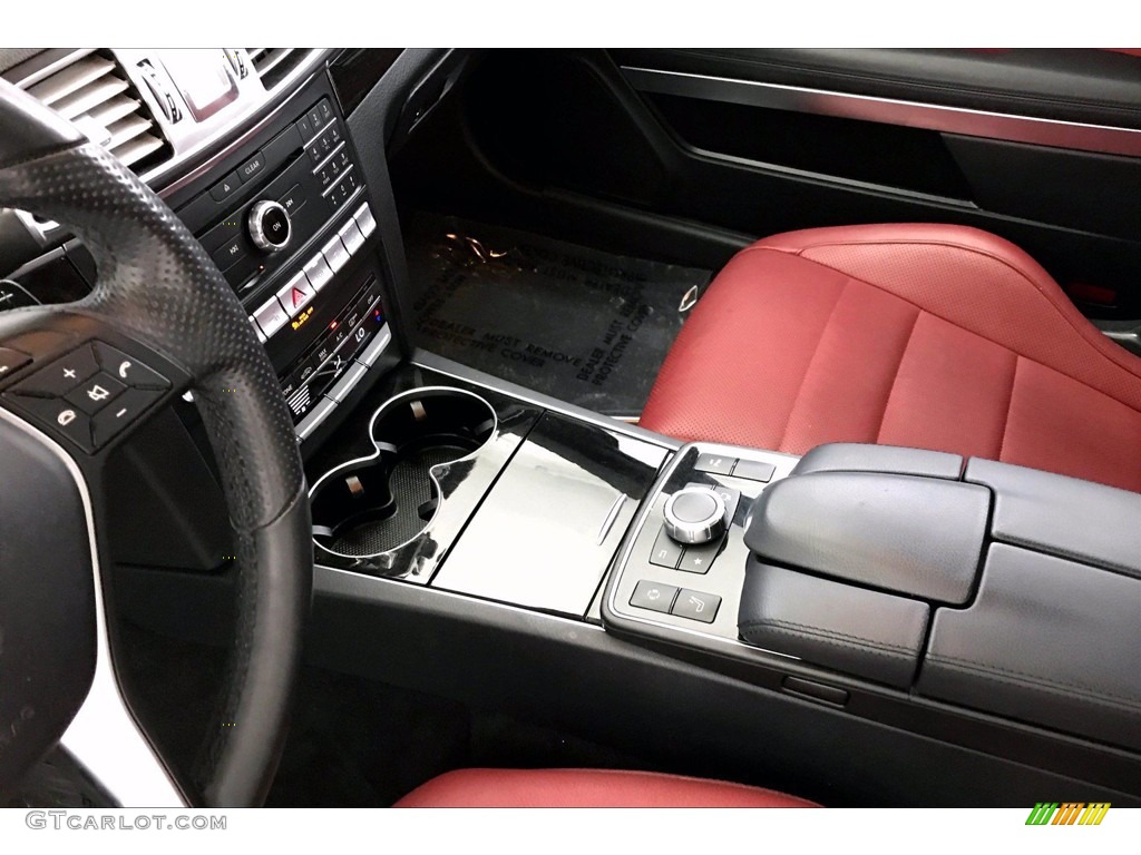 2017 E 400 Cabriolet - Polar White / Red/Black photo #23