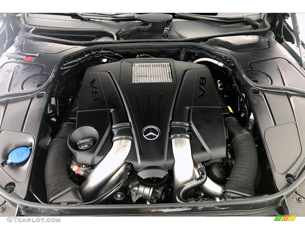 2017 Mercedes-Benz S 550 Sedan 4.7 Liter DI biturbo DOHC 32-Valve VVT V8 Engine Photo #138959672