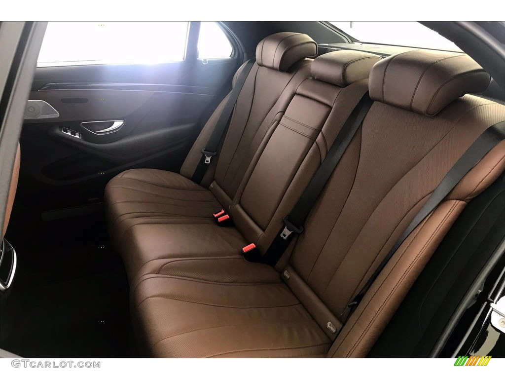 Nut Brown/Black Interior 2017 Mercedes-Benz S 550 Sedan Photo #138959708