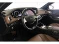 Nut Brown/Black Prime Interior Photo for 2017 Mercedes-Benz S #138959750