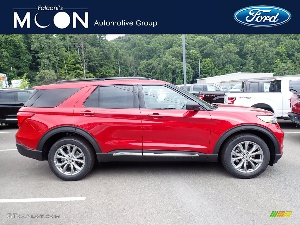 2020 Explorer XLT 4WD - Rapid Red Metallic / Ebony photo #1