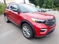 2020 Rapid Red Metallic Ford Explorer XLT 4WD  photo #3
