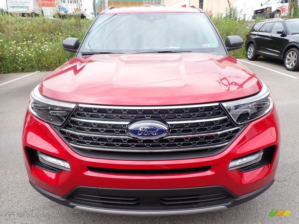 2020 Explorer XLT 4WD - Rapid Red Metallic / Ebony photo #4