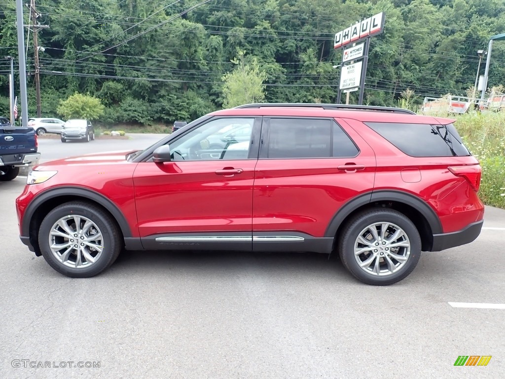 2020 Explorer XLT 4WD - Rapid Red Metallic / Ebony photo #6