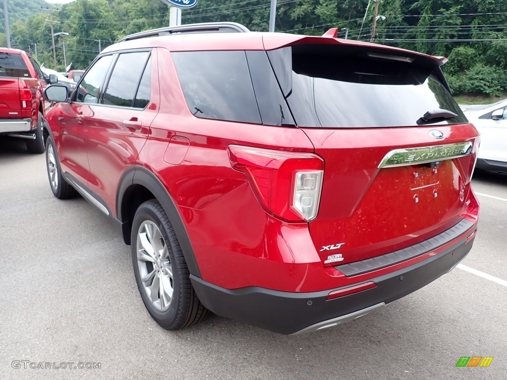 2020 Explorer XLT 4WD - Rapid Red Metallic / Ebony photo #7