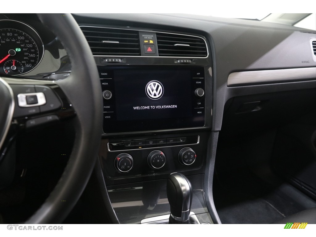 2019 Golf SE - Silk Blue Metallic / Titan Black photo #9