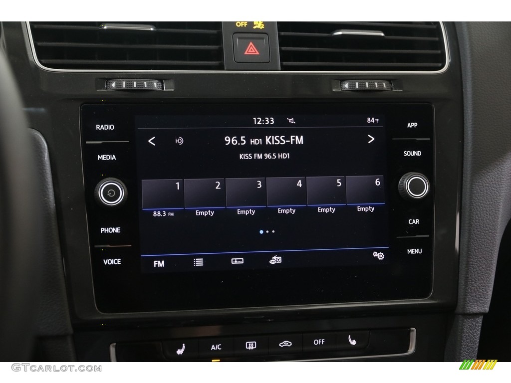 2019 Golf SE - Silk Blue Metallic / Titan Black photo #10