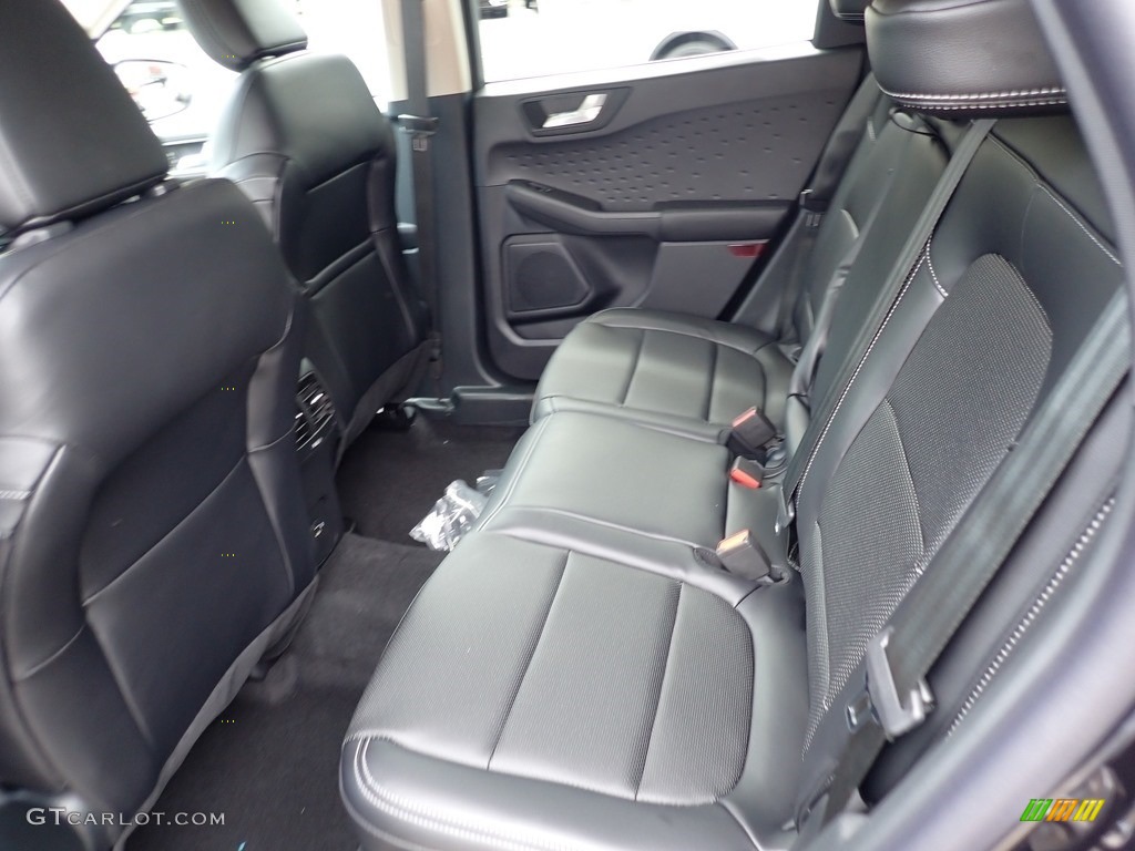 Ebony Black Interior 2020 Ford Escape SEL 4WD Photo #138961056