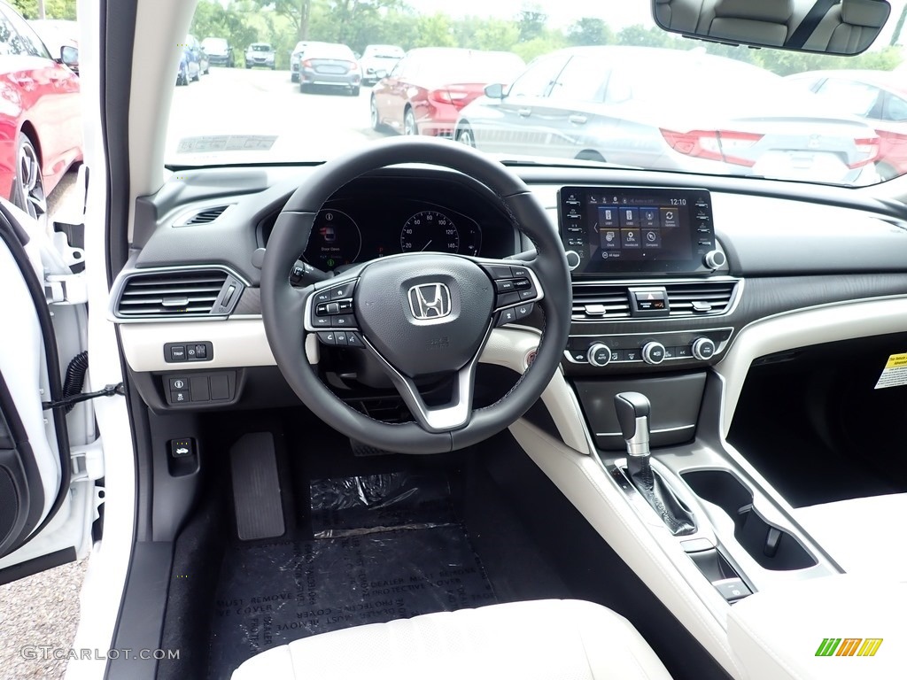 2020 Honda Accord EX-L Sedan Ivory Dashboard Photo #138962436