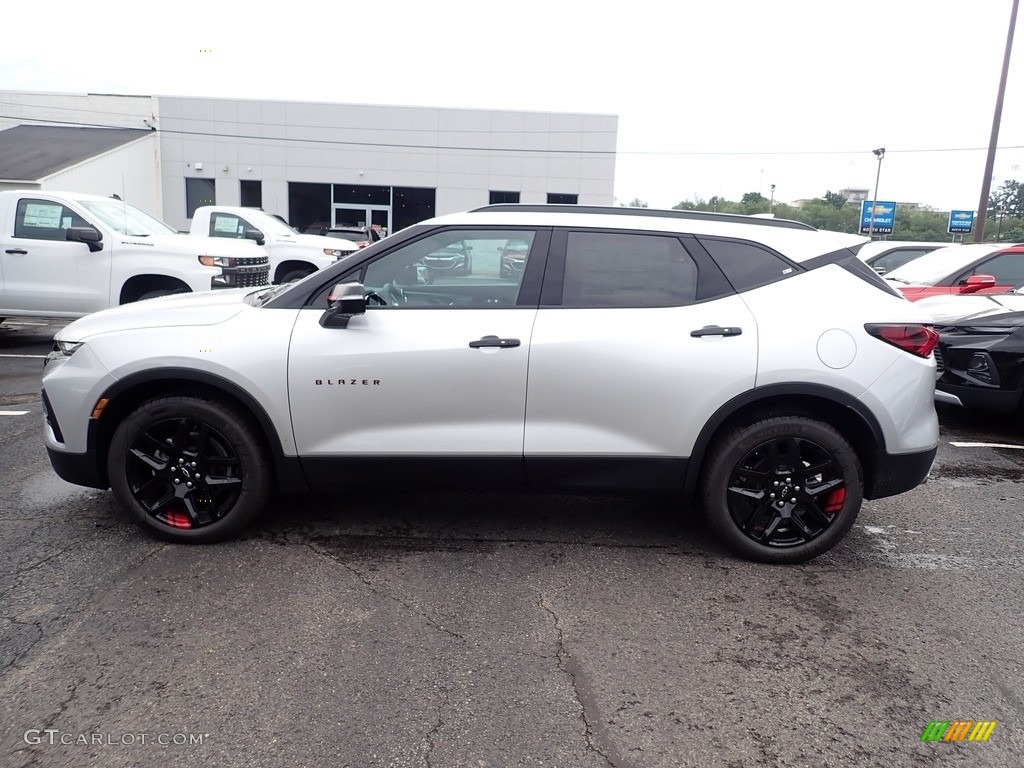 Silver Ice Metallic 2020 Chevrolet Blazer LT AWD Exterior Photo #138962450