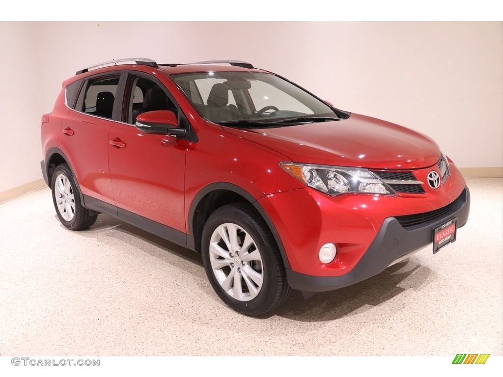 Barcelona Red Metallic Toyota RAV4